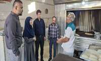 بازدید خبازی های بخش گرمخان 