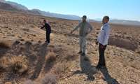 بازدید ناظر قنوات شهرستان اسفراین از قنات روستای گرمه