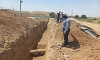 بازدید کانال انتقال آب کلانتر 