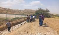 بازدید کانال انتقال آب روستای کلانتر 