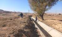 بازدید کانال انتقال آب کلانتر 1