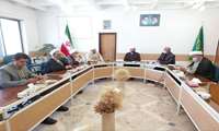 برگزاری جلسه مسئولین دفاتر نمایندگی ولی‌فقیه حوزه های مختلف استان با محوریت بررسی وضعیت کشاورزی و مسائل ا