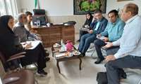 جلسه بررسی تسهیلات بانکی در حوزه کشاورزی شهرستان سملقان مدیر  برگزار شد