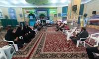 نشست با ائمه محترم جمعه شهرستان، به مناسبت فرارسیدن سالروز اقامه اولین نماز جمعه 