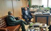 دیدار رئیس سازمان جهاد کشاورزی خراسان شمالی با معاون وزیر جهاد کشاورزی در خصوص مسائل آب و خاک استان