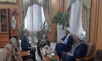 مدیرکل تبلیغات اسلامی خراسان شمالی با رئیس سازمان جهاد کشاورزی دیدار کرد