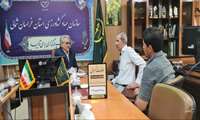 ملاقات مردمی مهندس محمدزاده رییس سازمان جهاد کشاورزی خراسان شمالی برگزار شد