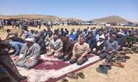 برگزاری نماز جماعت ظهر و عصر در گردهمایی سران ایلات و طوایف عشایر خراسان شمالی  
