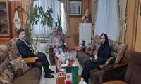 مدیر شعب بانک کشاورزی استان و رییس بانک کشاورزی شعبه جهاد کشاورزی، با مهندس «محمدزاده» رییس سازمان جهاد کشاورزی دیدار کردند.