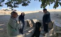 بازدید مدیر جهاد کشاورزی جاجرم از قنوات بخش سنخواست