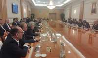نشست مدیران کل ،دستگاه‌های اجرایی  و مسولین اتاق بازرگانی استان خراسان شمالی با اتاق بازرگانی کشور ترکمنستان جهت هم افزایی بیشتر و افزایش مبادلات تجاری 