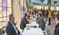 برگزاری میز خدمت سازمان جهاد کشاورزی در مصلی بجنورد همزمان با هفته بسیج