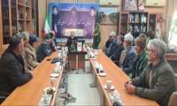 دیدار معتمدین ،بهره‌برداران و شورای شهر غلامان با رئیس سازمان جهاد کشاورزی خراسان شمالی