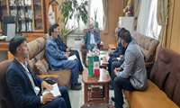 نمایندگان عشایر استان خراسان شمالی بارییس سازمان جهاد کشاورزی دیدار کردند
