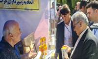 بازدید از غرفه های بخش کشاورزی 