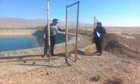 شناسایی استخر کشاورزی ناایمن و ابلاغ تذکر به بهره‌بردار