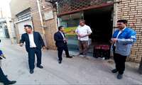بازدیددکتر نوری مدیر جهاد کشاورزی شهرستان به همراه جناب اقای ناصری  فرماندارمحترم و دیگر مسئولین  ستاد بحران از مانور