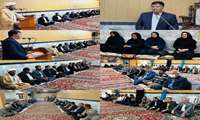 دیدار فرماندار و مدیران دستگاه‌های اجرایی و مسئولین شهرستان با امام جمعه شیروان