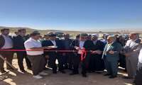 افتتاح پروژه مرغداری ۴۵ هزار قطعه ای در روستای کلاته هندی_ شیروان به مناسبت هفته دولت