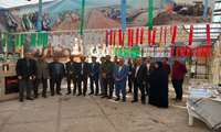 آغاز هفته دفاع مقدس با آذین‌بندی سازمان جهاد کشاورزی خراسان شمالی