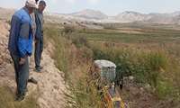 بازدید از پیشرفت فیزیکی پوشش انهار روستای تختمیش 