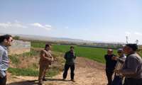 تحویل زمین کانال ینگه قلعه 