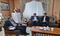 نشت فرماندار شهرستان راز و جرگلان با اسماعیل محمودآبادی، رئیس سازمان جهاد کشاورزی خراسان شمالی
