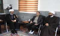 ملاقات سرپرست سازمان جهاد کشاورزی خراسان شمالی و جمعی از همکاران با نماینده ولی‌فقیه در خراسان شمالی و امام جمعه بجنورد