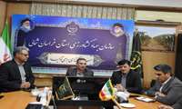 جمعی از مدیران سازمان جهاد کشاورزی خراسان شمالی 