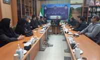 نشست  صمیمی اسماعیل محمودآبادی،  رئیس سازمان جهاد کشاورزی خراسان شمالی با کارکنان مدیریت جهاد کشاورزی شهرستان سملقان 