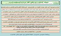اقدامات مدیریت جهادکشاورزی شهرستان جاجرم در راستای تامین امنیت غذایی در طی یک ماه اخیر