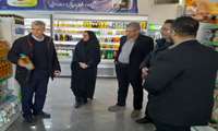 بازدید مدیر جهاد کشاورزی شهرستان جاجرم از انبارها و فروشگاه‌های عرضه کالای اساسی