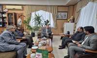 نشست صمیمی و نوروزی دکتر پاکمهر نماینده مجلس و اسماعیل محمودآبادی، رییس سازمان جهاد کشاورزی خراسان شمالی