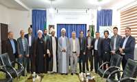 دیدار رییس سازمان و کارکنان جهاد کشاورزی خراسان شمالی با امام جمعه شهرستان بجنورد به مناسبت گرامیداشت هفته جهاد کشاورزی