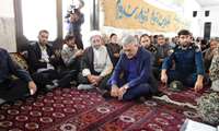 حضور سرپرست سازمان جهاد کشاورزی خراسان شمالی در یادواره شهدای روستای ناوه شهرستان بجنورد