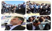 با حضور وزیر جهاد کشاورزی؛ مجتمع پرورش بره پروار و مجتمع گلخانه آق تپه کلنگ زنی شد