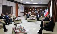 دیدار دکتر فرشید فرخ نژاد مدیر عامل بانک کشاورزی کشور با دکتر محمدرضا حسین نژاد استاندار خراسان شمالی