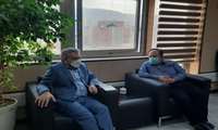 دیدار مهندس محمدزاده  با آقای دکتر خبیری  مدیرکل شبکه و نوسازی ترویج