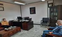 دیدار مهندس محمدزاده با دکتر اسحاقی مدیرکل شبکه رسانه ترویج