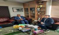 دیدار مهندس محمدزاده رییس سازمان جهادکشاورزی خراسان شمالی با مهندس حسین مهدی دوست رئیس هیات مدیره و مدیرعامل شرکت مادر تخصصی صندوق حمایت از توسعه سرمایه گذاری در بخش کشاورزی- یک آذر