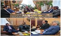 دیداردکتر اسماعیلی عضو هیات مدیره شرکت شهرکهای کشاورزی کشور با مهندس محمدزاده