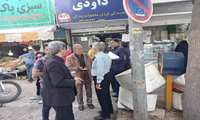 بازدید میدانی مهندس محمدزاده رئیس سازمان جهاد کشاورزی از روند توزیع مرغ در روز عید سعید فطر