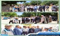 بازدید معاون وزیر جهادکشاورزی از روستای استاد شهرستان فاروج