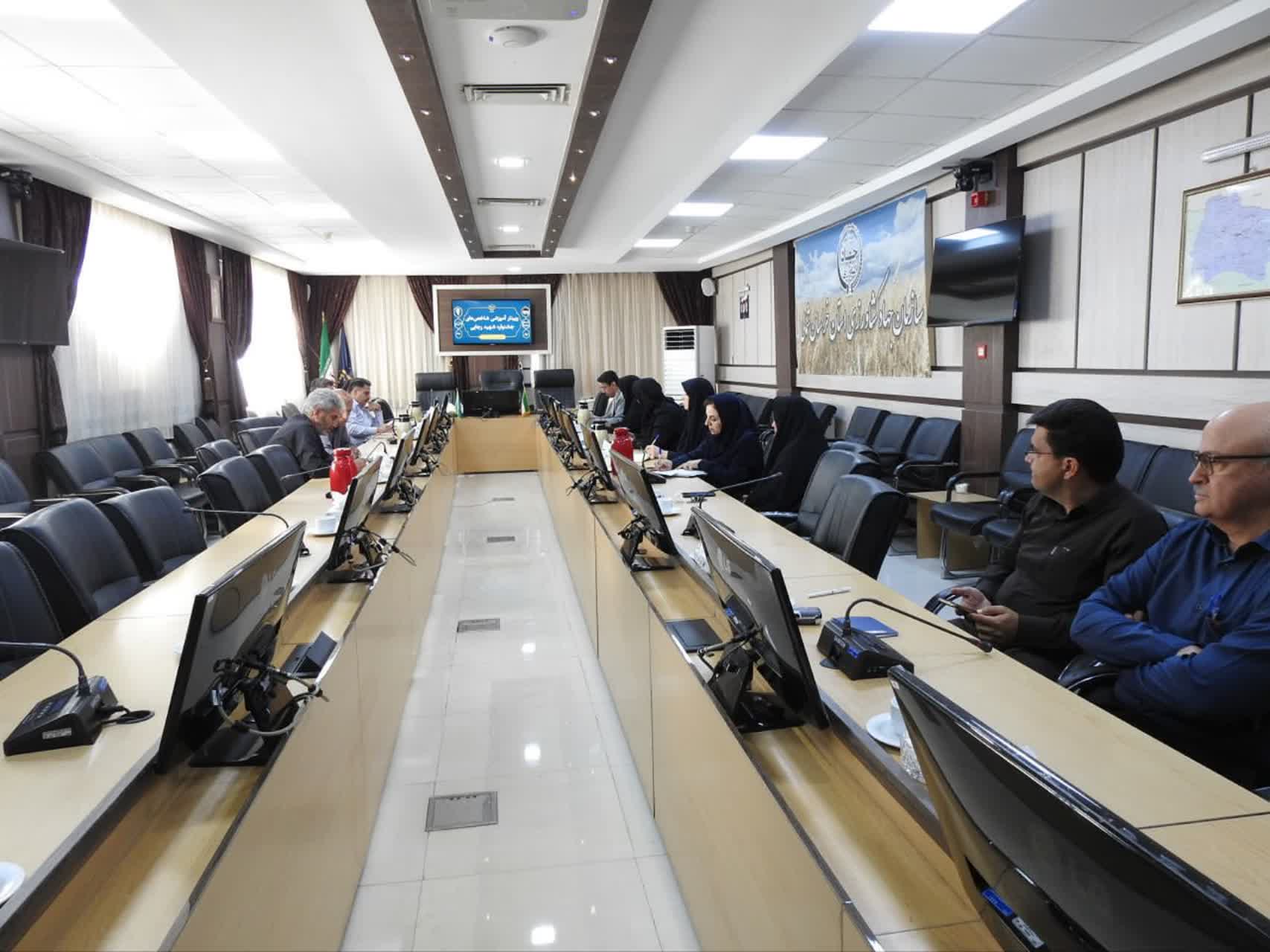 برگزاری وبینار آموزشی جشنواره شهید رجایی با حضور مدیران و کارشناسان سازمان جهاد کشاورزی خراسان شمالی