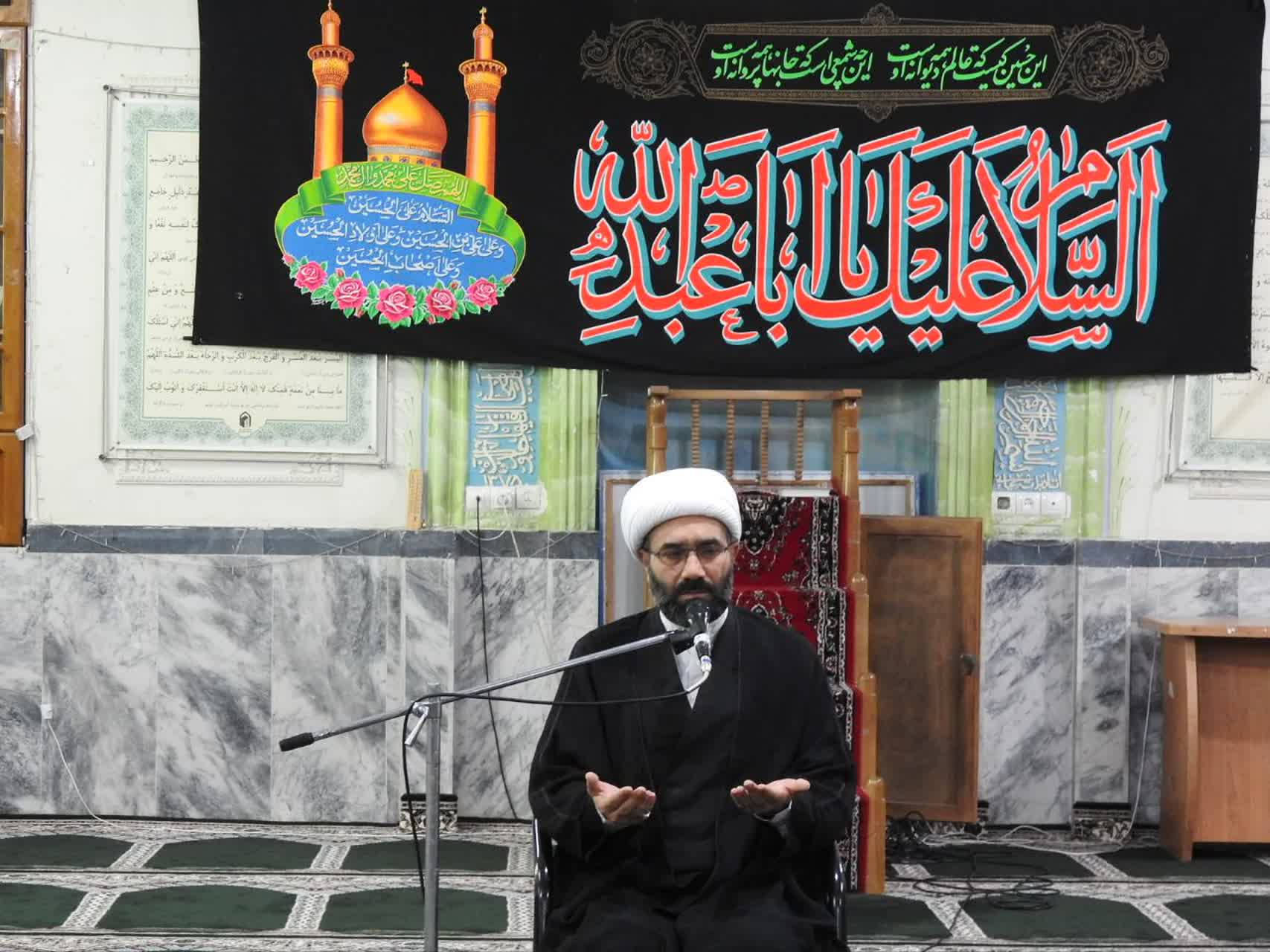 برگزاری مراسم سوگواری دهه دوم محرم و یادواره رهبر شهید انقلاب در سازمان جهاد کشاورزی خراسان شمالی