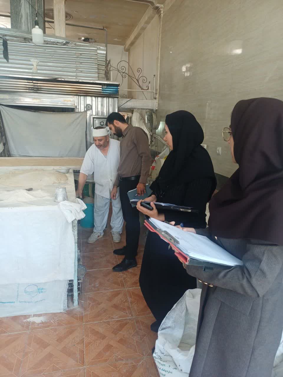 تشدید نظارت بر نانوایی‌های جاجرم؛ از بررسی وضعیت سوخت جایگزین تا کنترل وزن چانه